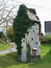 Turm mit Vogelhaeusern in Sentenhart